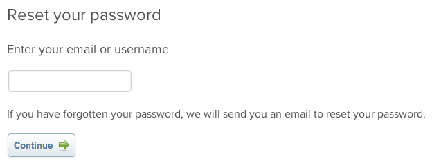 Password Recovery Email